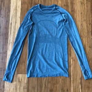 Lululemon | Swiftly Tech Long Sleeve,Denim Blue, 6